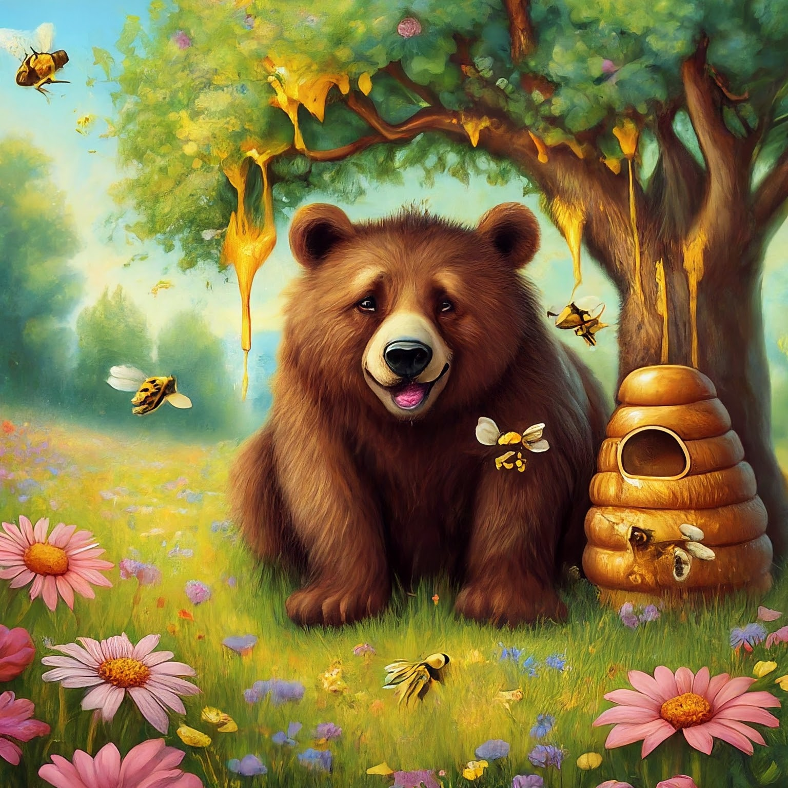 🐻 곰돌이와 꿀벌 친구들