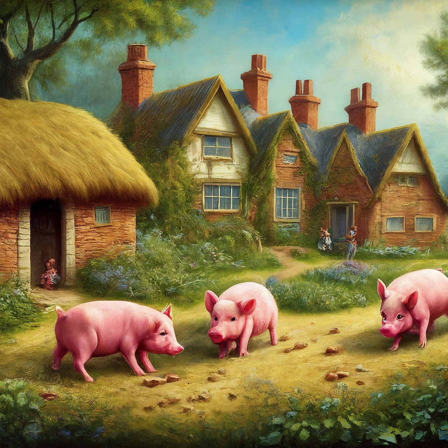 🐷 아기돼지 삼형제